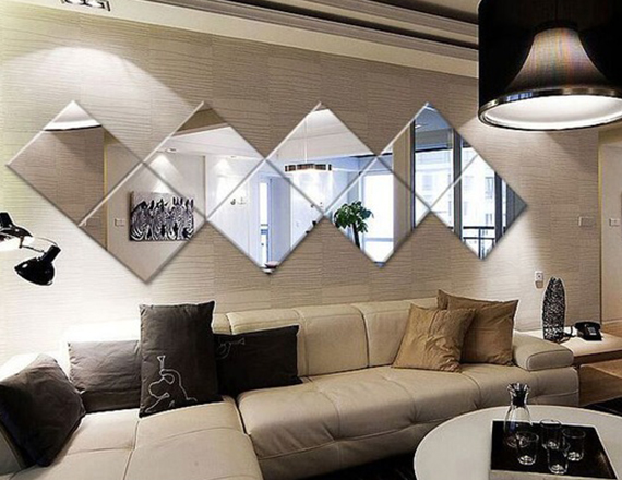 oturma odası ayna modelleri